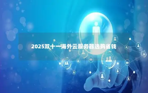 2025双十一海外云服务器选购省钱
