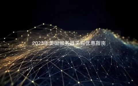 2025年美国服务器采购优惠指南