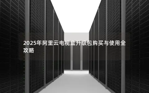 2025年阿里云电视盒升级包购买与使用全攻略