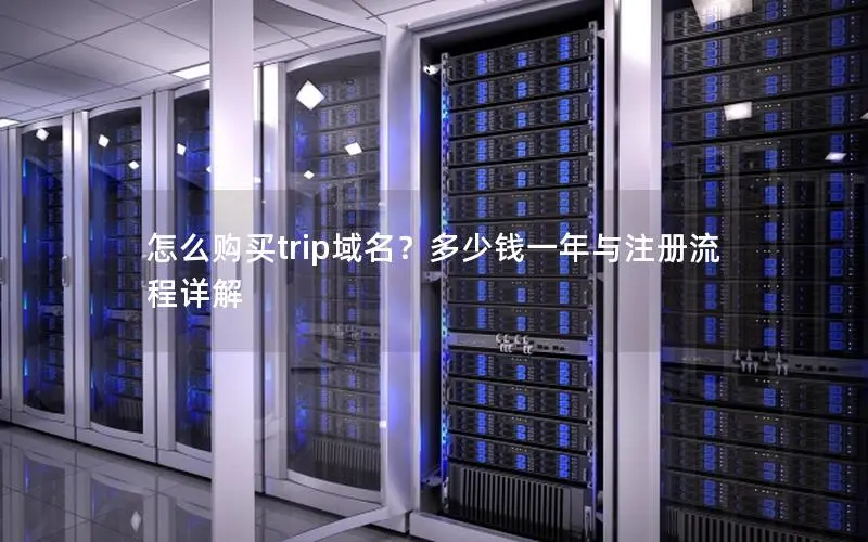 怎么购买trip域名?多少钱一年与注册流程详解 怎么购买trip域名?多少钱一年与注册流程详解