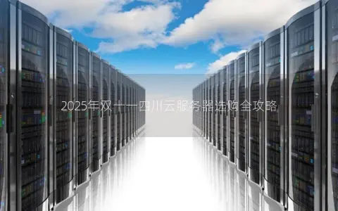 2025年双十一四川云服务器选购全攻略