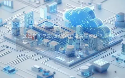 2025年阿里云com域名续费省钱攻略全集