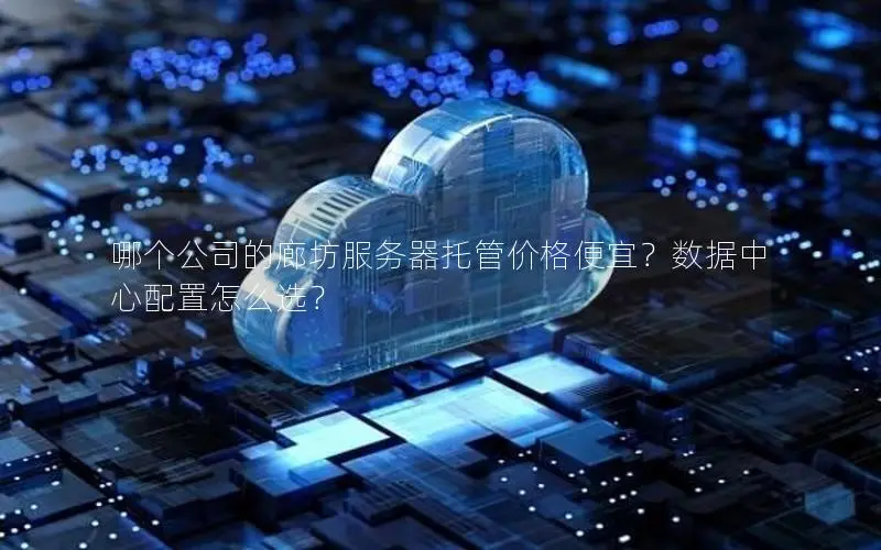 哪个公司的廊坊服务器托管价格便宜?数据中心配置怎么选? 哪个公司的廊坊服务器托管价格便宜?数据中心配置怎么选?