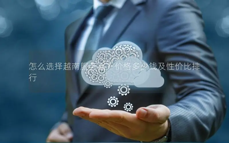 怎么选择越南服务器？价格多少钱及性价比排行