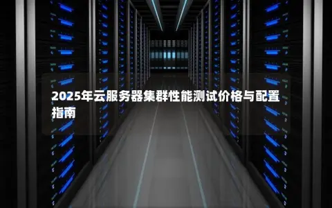 2025年云服务器集群性能测试价格与配置指南 2025年云服务器集群性能测试价格与配置指南