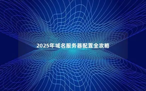 2025年域名服务器配置全攻略