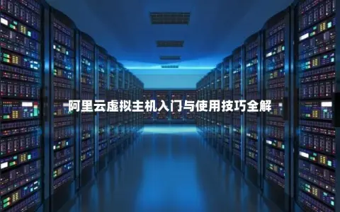 阿里云虚拟主机入门与使用技巧全解