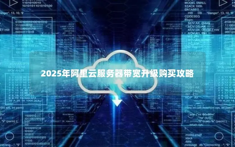 2025年阿里云服务器带宽升级购买攻略 2025年阿里云服务器带宽升级购买攻略