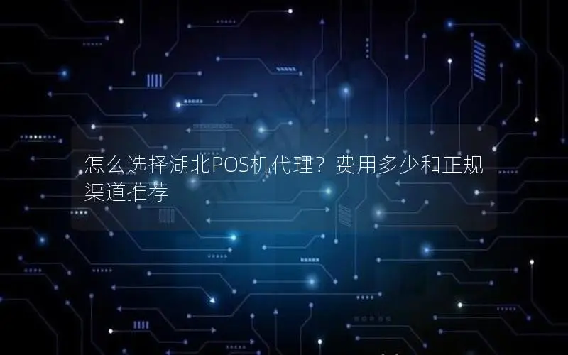 怎么选择湖北POS机代理?费用多少和正规渠道推荐 怎么选择湖北POS机代理?费用多少和正规渠道推荐