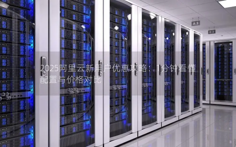 2025阿里云新用户优惠攻略：1分钟看懂配置与价格对比