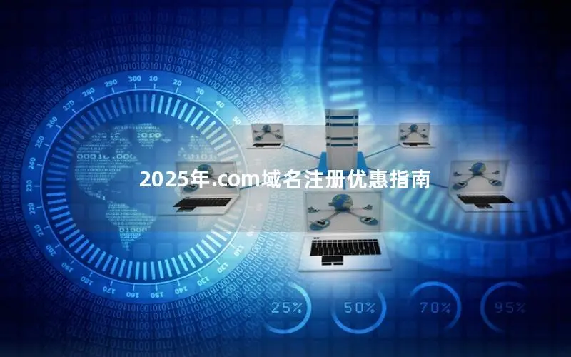 2025年.com域名注册优惠指南