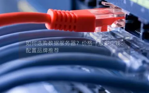 如何选购数据服务器？价格一般多少钱-配置品牌推荐
