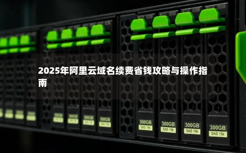 2025年阿里云域名续费省钱攻略与操作指南 2025年阿里云域名续费省钱攻略与操作指南