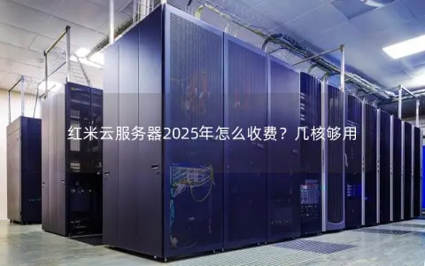 红米云服务器2025年怎么收费？几核够用