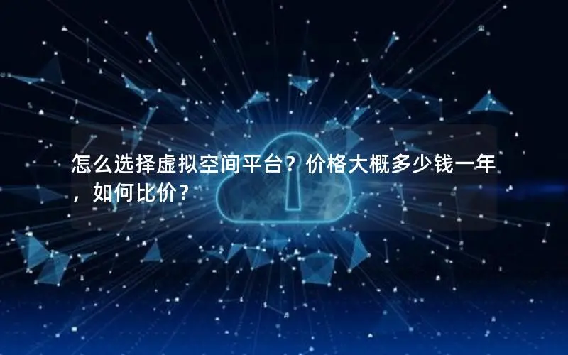 怎么选择虚拟空间平台？价格大概多少钱一年，如何比价？