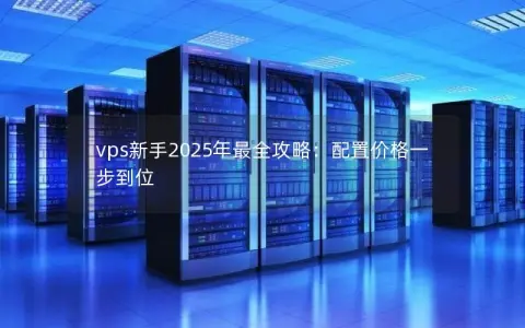 vps新手2025年最全攻略：配置价格一步到位