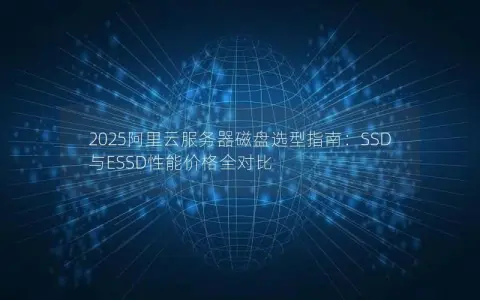 2025阿里云服务器磁盘选型指南：SSD与ESSD性能价格全对比