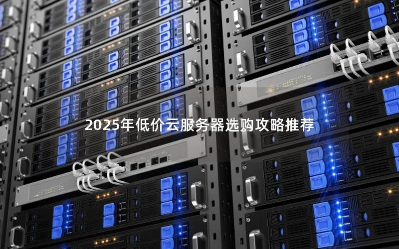 2025年低价云服务器选购攻略推荐