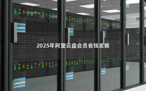 2025年阿里云盘会员省钱攻略