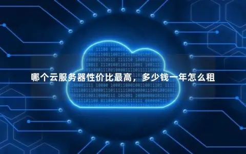 哪个云服务器性价比最高，多少钱一年怎么租