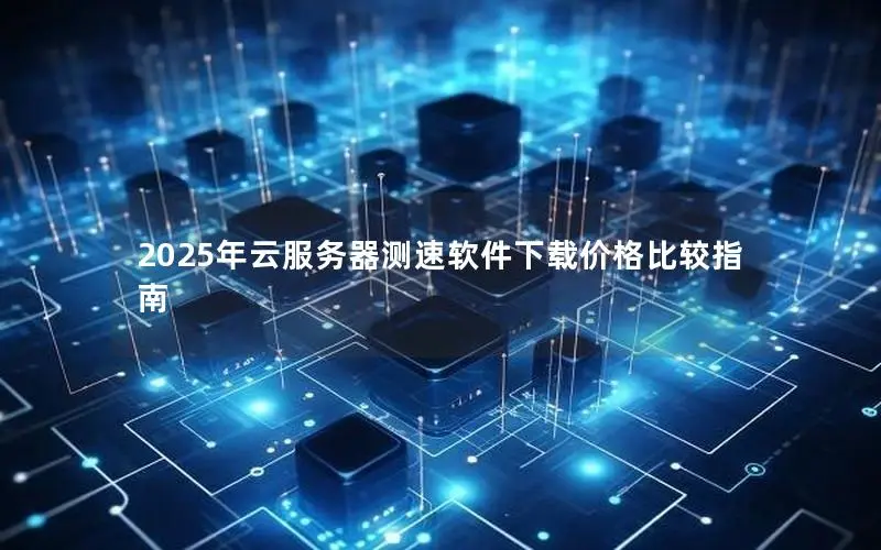 2025年云服务器测速软件下载价格比较指南