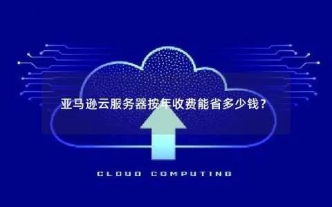 亚马逊云服务器按年收费能省多少钱？