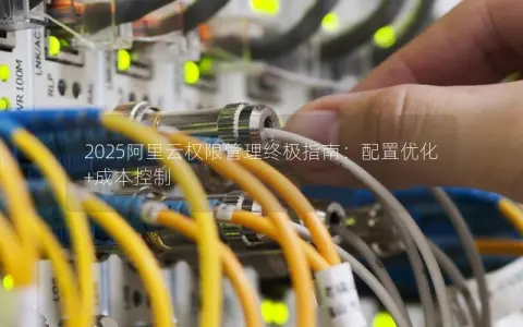 2025阿里云权限管理终极指南：配置优化+成本控制