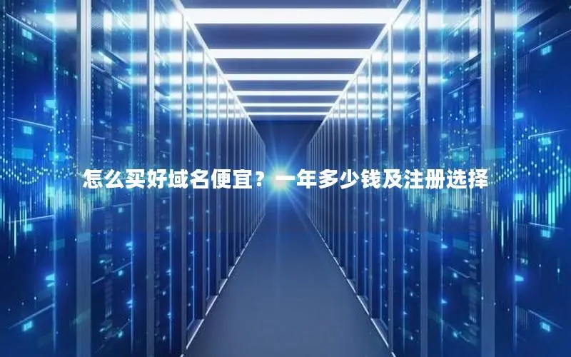 怎么买好域名便宜?一年多少钱及注册选择 怎么买好域名便宜?一年多少钱及注册选择