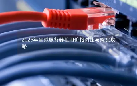 2025年全球服务器租用价格对比与购买攻略