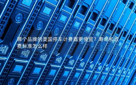 哪个品牌的美国停车计费器更便宜?寿命和收费标准怎么样 哪个品牌的美国停车计费器更便宜?寿命和收费标准怎么样