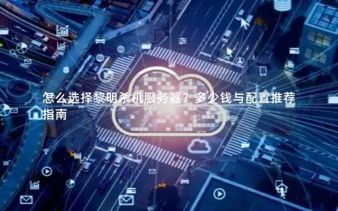 怎么选择黎明杀机服务器？多少钱与配置推荐指南