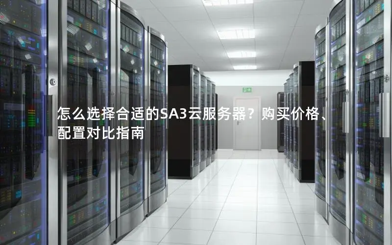怎么选择合适的SA3云服务器？购买价格、配置对比指南
