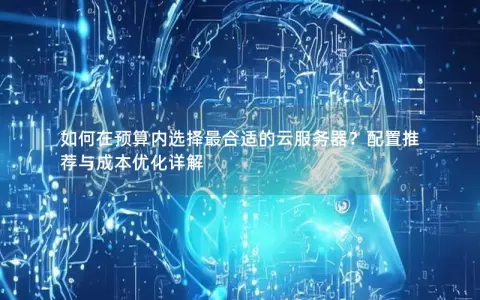 如何在预算内选择最合适的云服务器？配置推荐与成本优化详解
