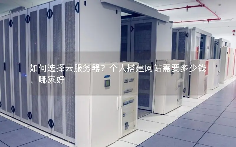 如何选择云服务器?个人搭建网站需要多少钱、哪家好 如何选择云服务器?个人搭建网站需要多少钱、哪家好