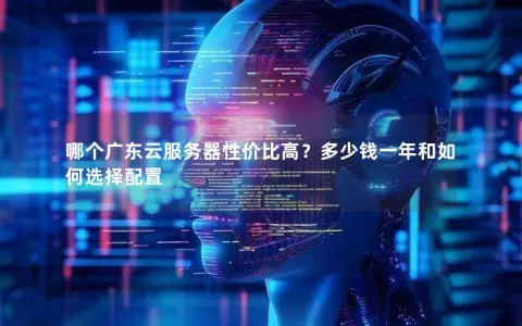哪个广东云服务器性价比高？多少钱一年和如何选择配置