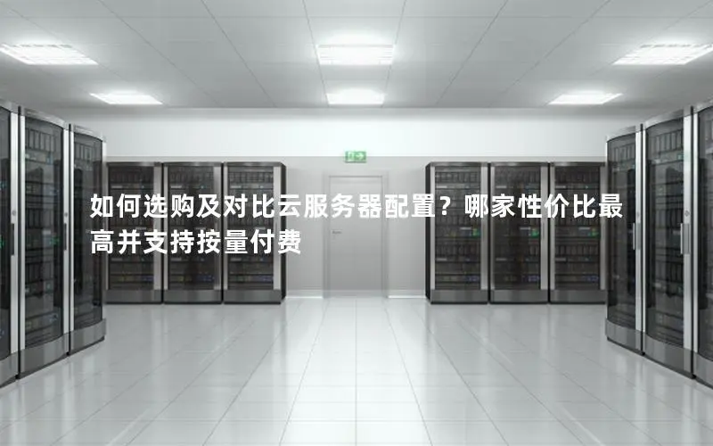 如何选购及对比云服务器配置？哪家性价比最高并支持按量付费