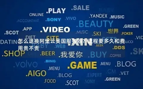 怎么退换阿里云美国服务器？流程要多久和费用贵不贵