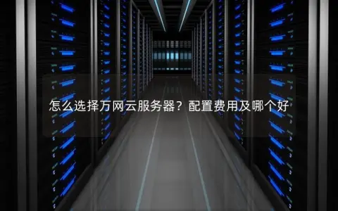 怎么选择万网云服务器？配置费用及哪个好