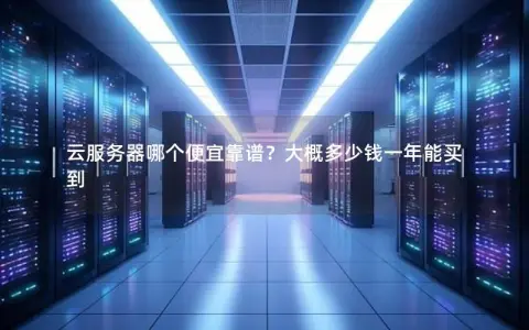 云服务器哪个便宜靠谱？大概多少钱一年能买到