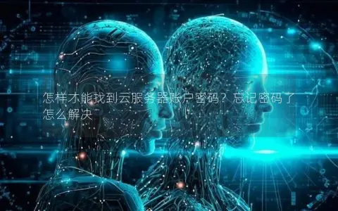 怎样才能找到云服务器账户密码？忘记密码了怎么解决