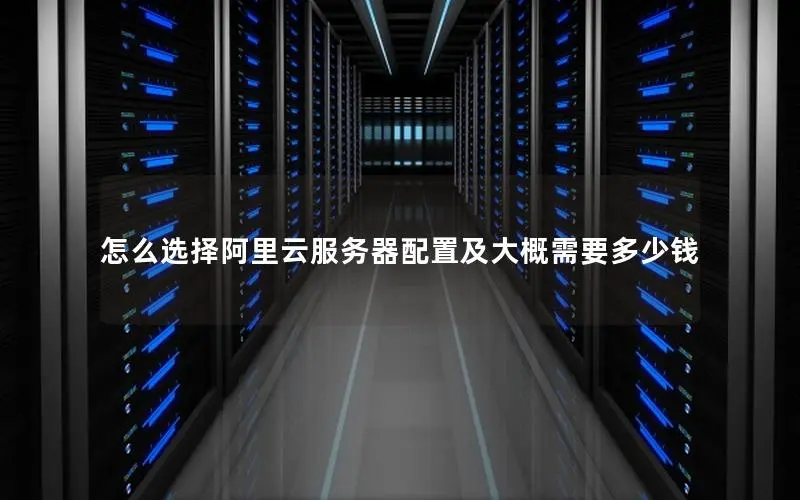怎么选择阿里云服务器配置及大概需要多少钱 怎么选择阿里云服务器配置及大概需要多少钱