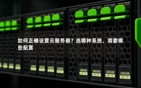 如何正确设置云服务器？选哪种系统，需要哪些配置