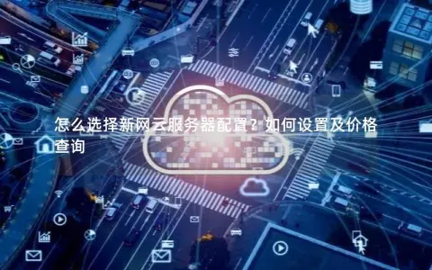 怎么选择新网云服务器配置？如何设置及价格查询