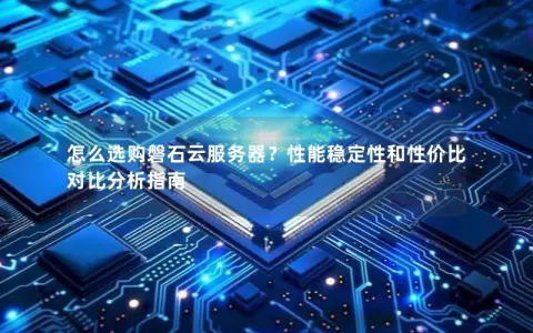 怎么选购磐石云服务器？性能稳定性和性价比对比分析指南