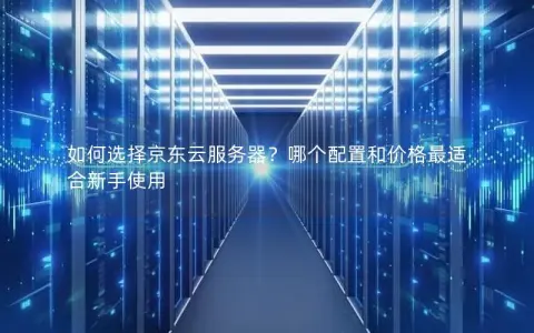 如何选择京东云服务器？哪个配置和价格最适合新手使用