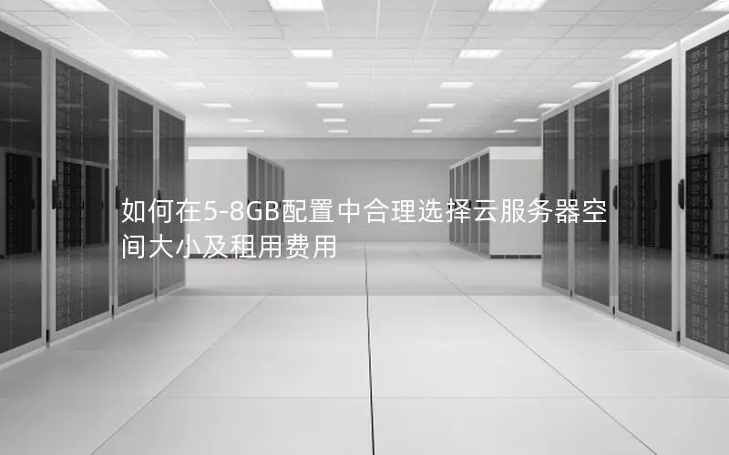 如何在5-8GB配置中合理选择云服务器空间大小及租用费用
