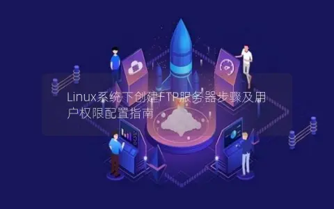 Linux系统下创建FTP服务器步骤及用户权限配置指南
