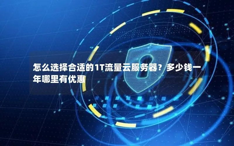怎么选择合适的1T流量云服务器？多少钱一年哪里有优惠