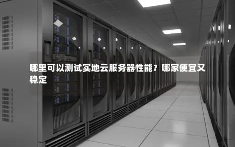 哪里可以测试实地云服务器性能？哪家便宜又稳定
