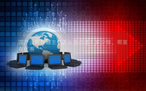 国产云服务器主机怎么选合适？多少钱、哪里有优惠